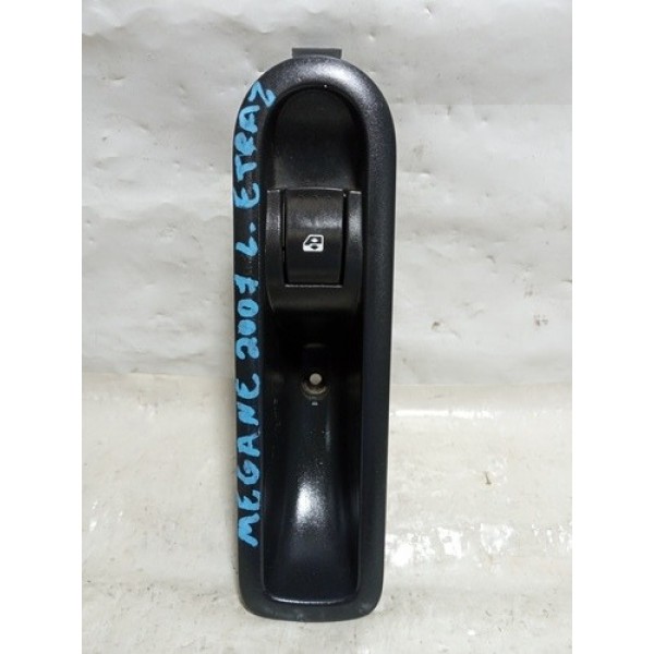 Botão Vidro Elétrico Traseiro Esquerdo Renault Megane 2007