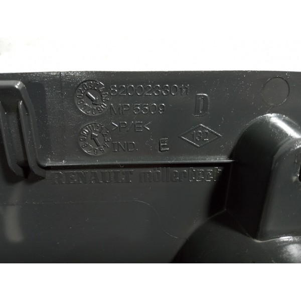 Suporte Tampão Bagajito Megane Grand Tour 2007 L. Direito Cinza-escuro