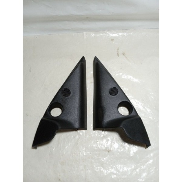 Acabamento Interno Retrovisor Manual Peugeot 206 2001 Par