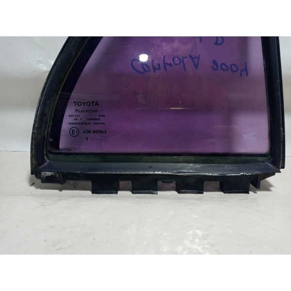 Vidro Lateral Traseiro Fixo L. Direito Toyota Corolla 2004