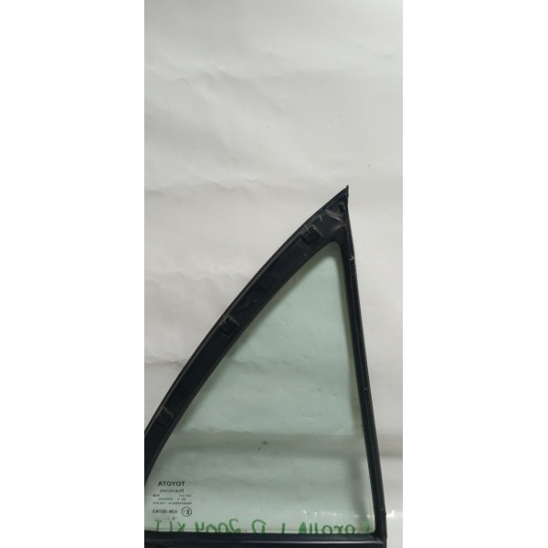 Vidro Lateral Traseiro Fixo Esquerdo Toyota Corolla Xli 2004