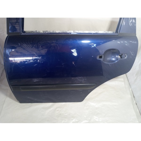 Porta Traseira L. Esquerdo Citroen C3 2007  Traseira Esquerda Azul