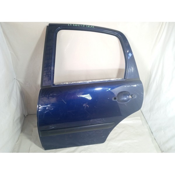 Porta Traseira L. Esquerdo Citroen C3 2007  Traseira Esquerda Azul