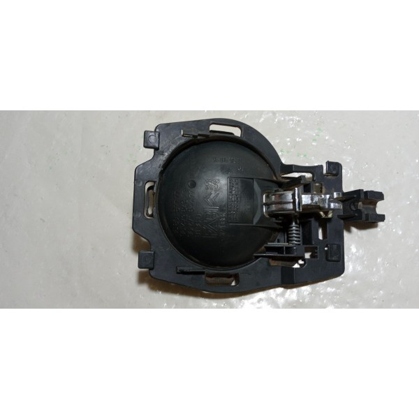 Maçaneta Interna Dianteira Direita Citroen C3 2009 Prata Dianteira