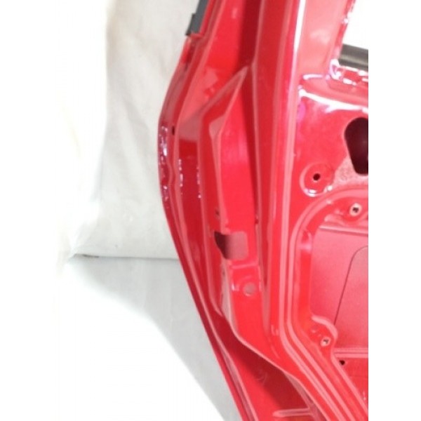 Porta Fiat Stilo 2008 1.8 8v Esquerdo Traseira Traseira Esquerdo Vermelho