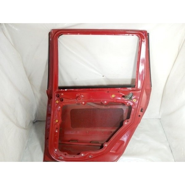 Porta Fiat Stilo 2008 Direito 1.8 Traseiro Traseira Direito Vermelho