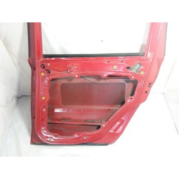 Porta Fiat Stilo 2008 Direito 1.8 Traseiro Traseira Direito Vermelho