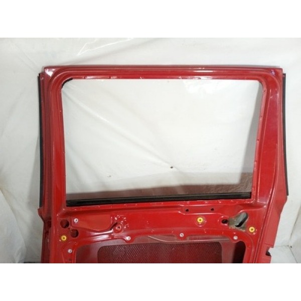 Porta Fiat Stilo 2008 Direito 1.8 Traseiro Traseira Direito Vermelho