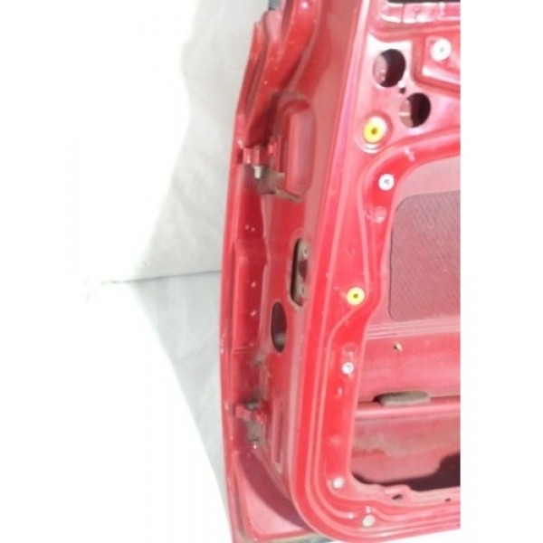 Porta Fiat Stilo 2008 Direito 1.8 Traseiro Traseira Direito Vermelho
