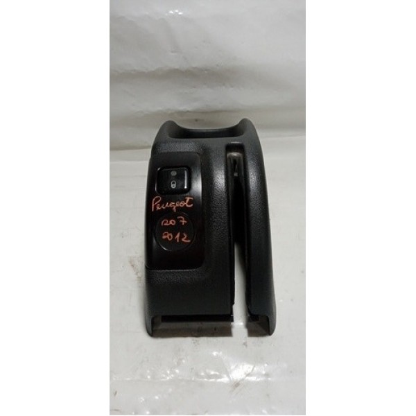 Moldura Console Freio De Mao Com Trava Peugeot 207 2012