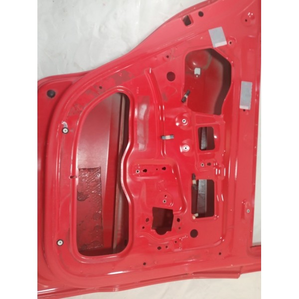 Porta Traseira Esquerda Vw Gol G6 2012 Traseira Esquerda Vermelho