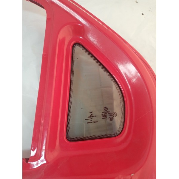 Porta Vw Gol G6 2012 Traseira Direita Traseira Direito Vermelho