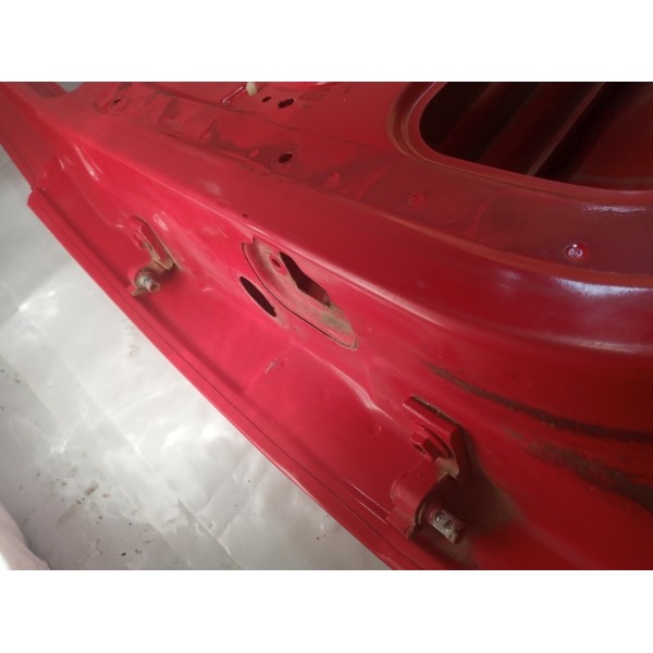 Porta Vw Gol G6 2012 Traseira Direita Traseira Direito Vermelho