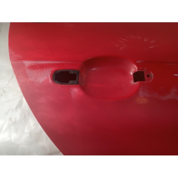 Porta Vw Gol G6 2012 Traseira Direita Traseira Direito Vermelho