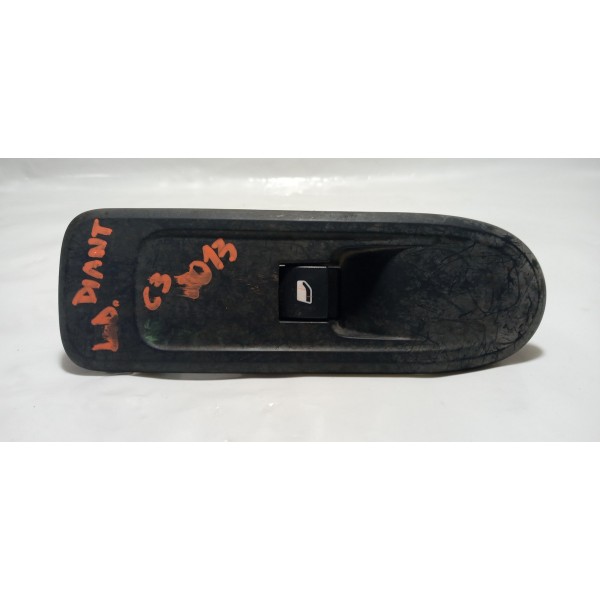 Botão Vidro Elétrico Dianteiro Direito  Citroen C3 2013