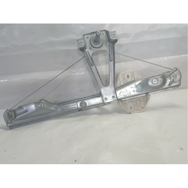 Máquina De Vidro Manual Traseira L.d Renault Clio 2015