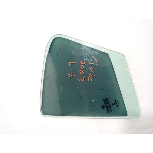 Vidro Fixo Porta Traseira Esquerda Honda Civic 2012
