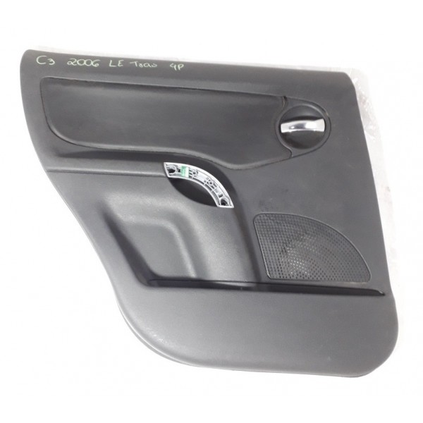 Forro De Porta Traseiro Esquerdo Citroen C3 2006
