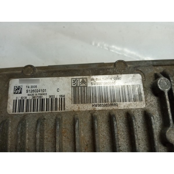 Módulo De Transmissao Cambio Citroen C4 S126024101c