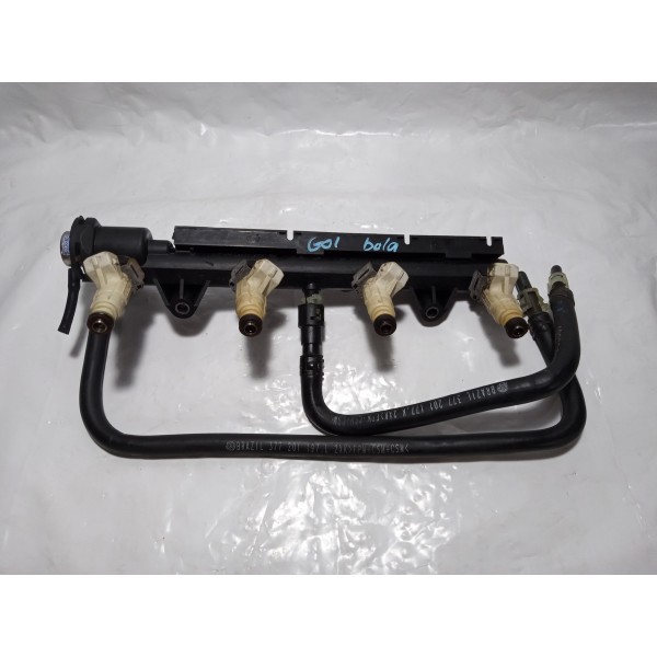 Flauta E Bicos Injeção Volkswagen Gol Bola 1.0 8v