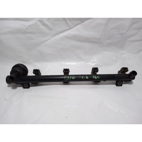 Flauta E Bicos Injeção Renault Clio 1.6 16v 2000