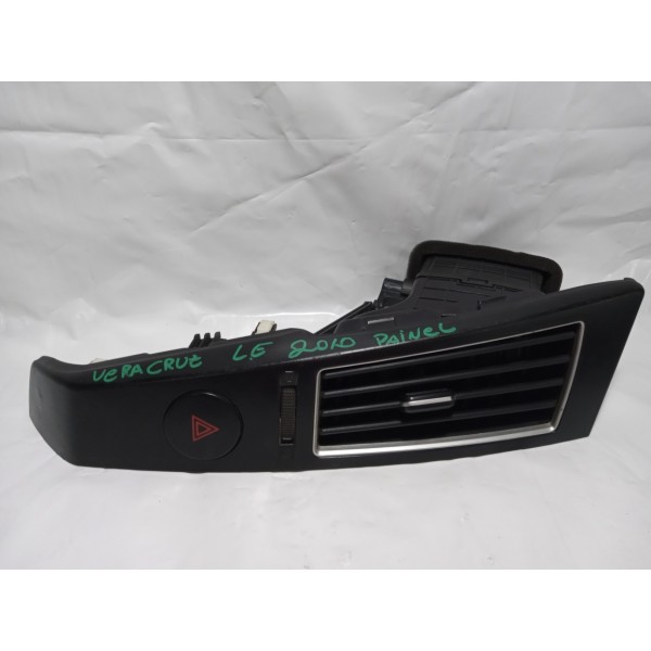 Difusor Botão Alerta Central Esquerdo Hyundai Veracruz 2011 Preto