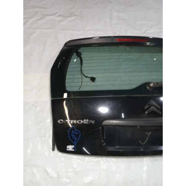 Tampa Traseiro Com Vidro Vigia Citroen C3 2010 (preto)