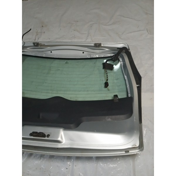 Tampa Traseira Com Vidro Vigia Citroen C3 2010 Usado Cinza