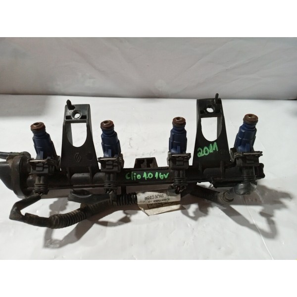 Flauta Com Bico Injeção Renault Clio 1.0 16v 2011