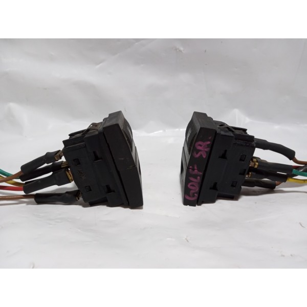 Botão Comando Vidro Elétrico Dianteiro Painel Vw Golf 1999