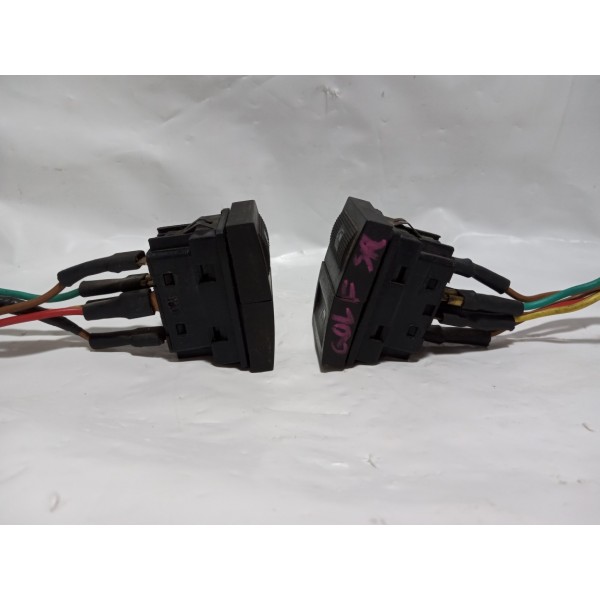Botão Comando Vidro Elétrico Dianteiro Painel Vw Golf 1999