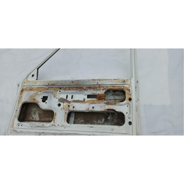 Porta Lado Direito Vw Gol Quadrado 1989 Dianteira Direito Branco