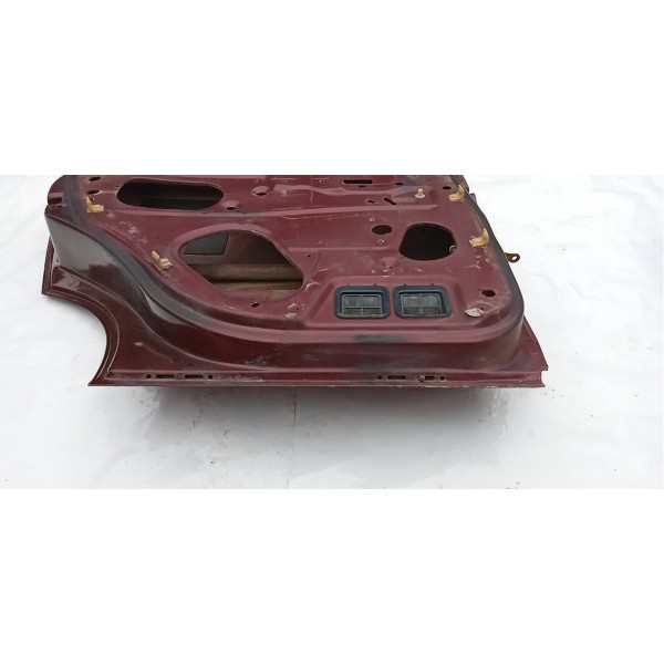 Porta Traseira Esquerda Gm Corsa 1998 Traseira Esquerdo Vermelho