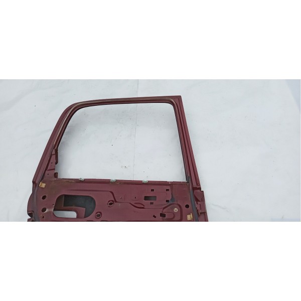 Porta Traseira Esquerda Gm Corsa 1998 Traseira Esquerdo Vermelho