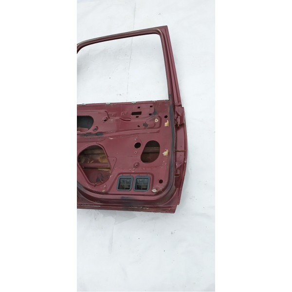 Porta Traseira Esquerda Gm Corsa 1998 Traseira Esquerdo Vermelho