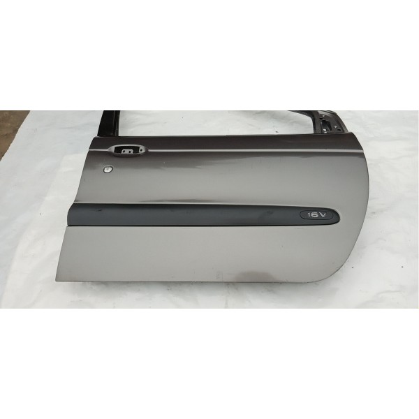 Porta Dianteira Direita Renault Scenic 2000 Dianteira Direito Cinza