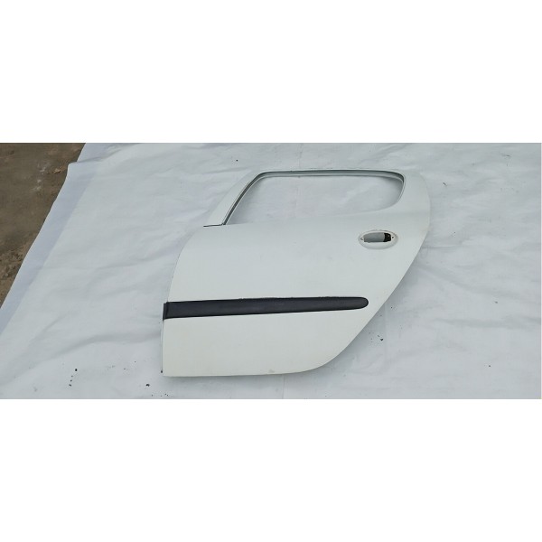 Porta Traseira Esquerda Peugeot 206 2007 Traseira Esquerdo Branco