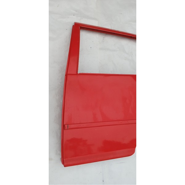 Porta Traseira Esquerda Vw Golf Sapão 1999 Traseira Esquerdo Vermelho