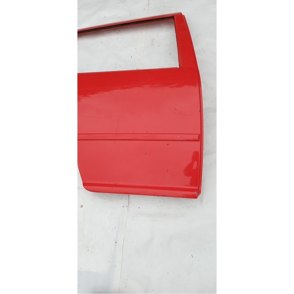 Porta Traseira Direita Vw Golf Sapao 1999 Traseira Direita Vermelho