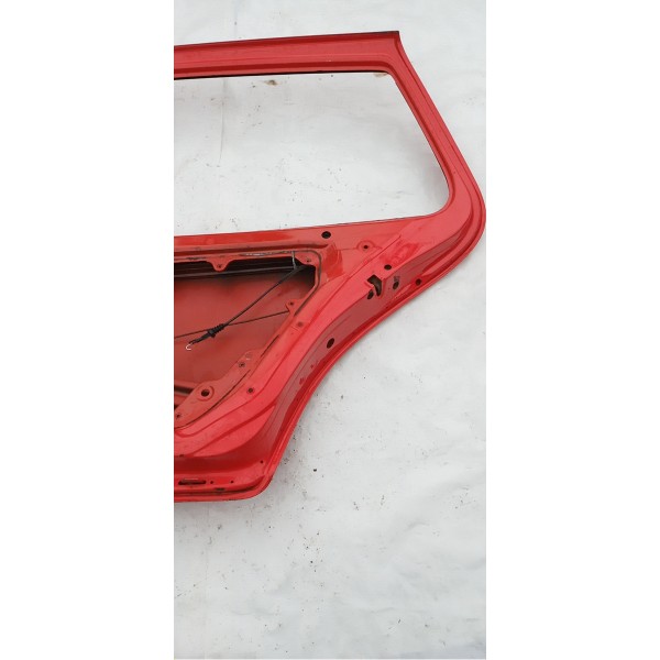 Porta Traseira Direita Vw Golf Sapao 1999 Traseira Direita Vermelho