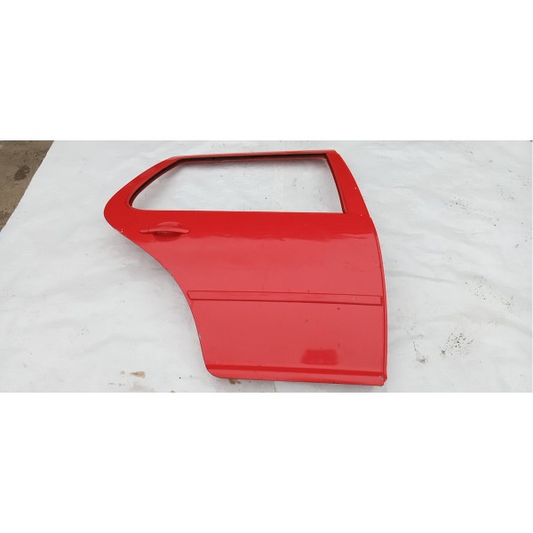 Porta Traseira Direita Vw Golf Sapao 1999 Traseira Direita Vermelho