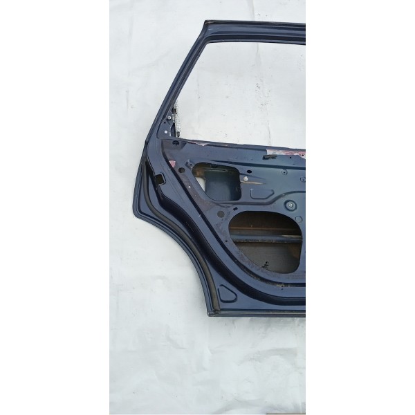 Porta Traseira Esquerda Gm Vectra 1998 Traseira Esquerda Azul