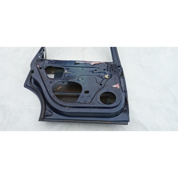 Porta Traseira Esquerda Gm Vectra 1998 Traseira Esquerda Azul