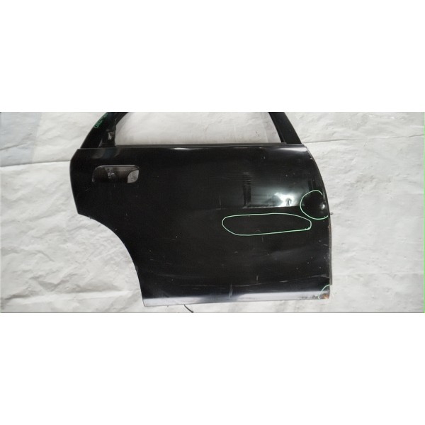 Porta Traseira Direita Gm Corsa Classic 2010 Traseira Direito Preto