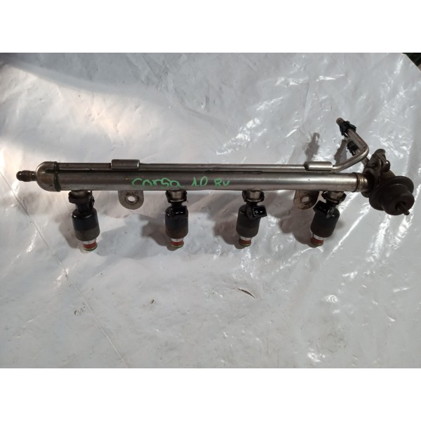 Flauta Com Bicos Injeção Chevrolet Corsa 1.0 8v