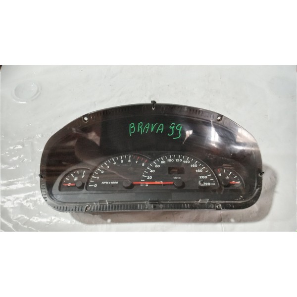 Painel De Instrumento Fiat Brava 1999 Preto