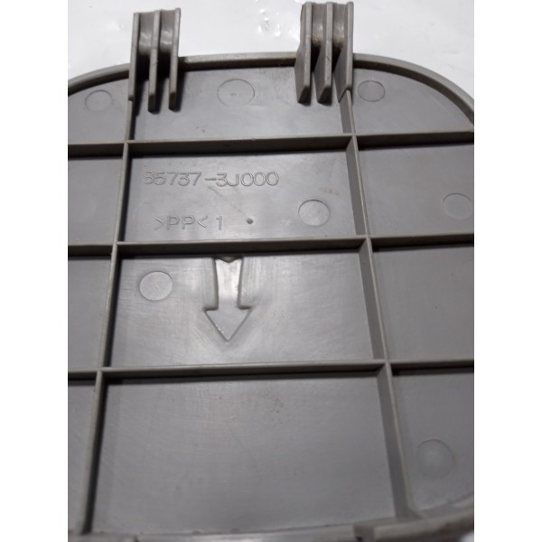 Moldura Acabamento Tanque Combustível Hyundai Verácruz 2010 Cinza Cinza