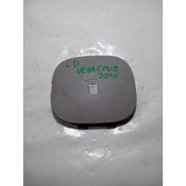 Moldura Acabamento Tanque Combustível Hyundai Verácruz 2010 Cinza Cinza