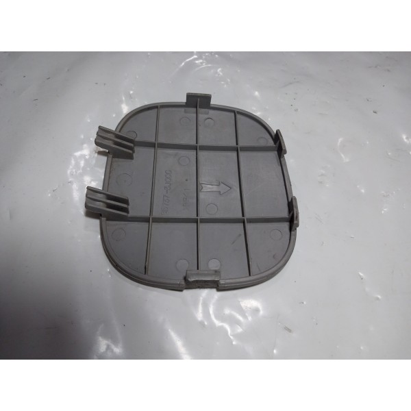 Moldura Acabamento Tanque Combustível Hyundai Verácruz 2010 Cinza Cinza