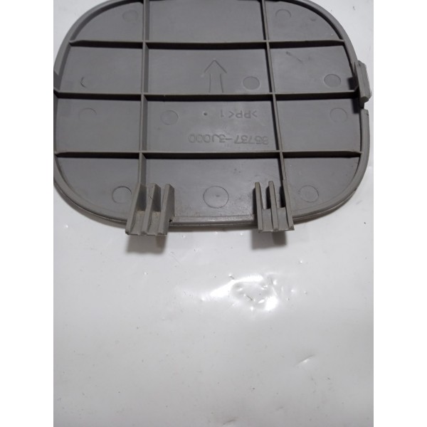 Moldura Acabamento Tanque Combustível Hyundai Verácruz 2010 Cinza Cinza